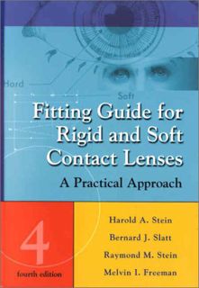 VIEW [EBOOK EPUB KINDLE PDF] Fitting Guide for Rigid and Soft Contact Lenses: A Practical Approach b