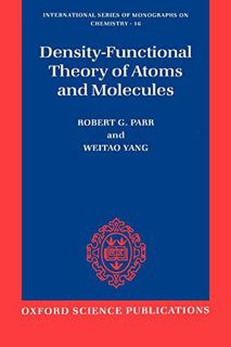 View PDF EBOOK EPUB KINDLE Density-Functional Theory of Atoms and Molecules (International Series of