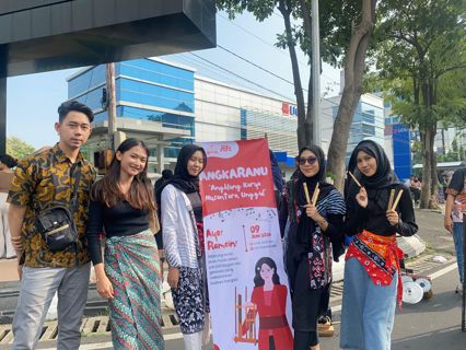 Campaign Budaya Mahasiswa Universitas Semarang ANGKARANU “Angklung Karya Nusantara, Unggul”