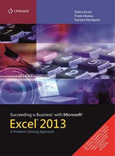 [VIEW] KINDLE PDF EBOOK EPUB Succeeding in Business with Microsoft Excel 2013: A Problem-Solving App