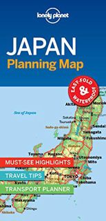 [Get] EBOOK EPUB KINDLE PDF Lonely Planet Japan Planning Map 1 by  Lonely Planet √