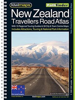 [VIEW] [KINDLE PDF EBOOK EPUB] New Zealand Travellers Road Atlas by  Kiwi Maps &  Kiwimaps 🎯