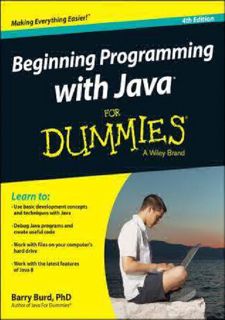 PDF/READ❤ [READ [ebook]] Beginning Programming With Java for Dummies + Website Free