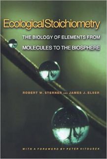 [PDF] ⚡️ DOWNLOAD Ecological Stoichiometry: The Biology of Elements from Molecules to the Biosphere