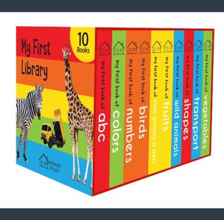 READ [PDF] 📖 My First Library: Boxset of 10 Board Books for Kids Pdf Ebook