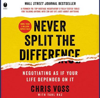 [ebook] read pdf 🌟 Never Split the Difference: Negotiating as if Your Life Depended on It Read