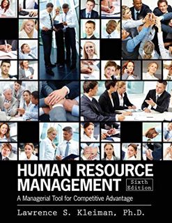 Read EBOOK EPUB KINDLE PDF Human Resource Management: A Managerial Tool for Competitive Advantage by