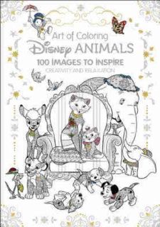 READ⚡[PDF]✔ Read [PDF] Art of Coloring: Disney Animals: 100 Images to Inspire Creativity and