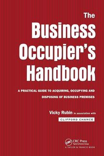 Pdf⚡(read✔online) The Business Occupier's Handbook: A Practical guide to acquiring, occupying an