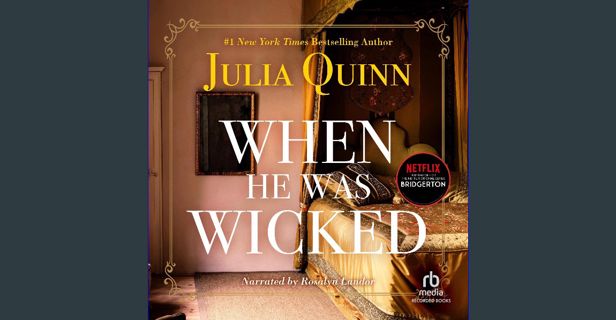READ [E-book] When He Was Wicked