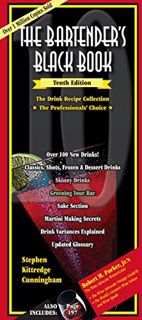 Get KINDLE PDF EBOOK EPUB The Bartender's Black Book by  Stephen Kittredge Cunningham 📒