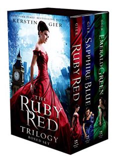 [Get] [KINDLE PDF EBOOK EPUB] The Ruby Red Trilogy Boxed Set: Ruby Red, Sapphire Blue, Emerald Green