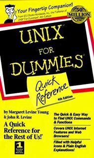 [GET] [EPUB KINDLE PDF EBOOK] UNIX For Dummies Quick Reference by  Margaret Levine Young &  John R.