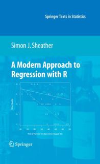 [GET] [EPUB KINDLE PDF EBOOK] A Modern Approach to Regression with R (Springer Texts in Statistics)