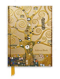 Get KINDLE PDF EBOOK EPUB Klimt: Tree of Life (Address Book) (Flame Tree Notebooks) by  Flame Tree S