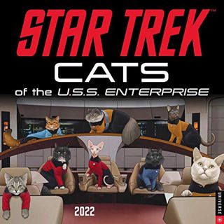 [Access] EPUB KINDLE PDF EBOOK Star Trek: Cats of the U.S.S. Enterprise 2022 Wall Calendar by  CBS �