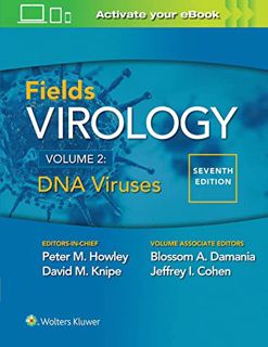 [Read] EPUB KINDLE PDF EBOOK Fields Virology: DNA Viruses by  Peter M. Howley MD,David M. Knipe PhD,
