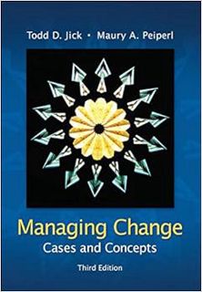 Access [EBOOK EPUB KINDLE PDF] Managing Change: Cases and Concepts by Todd Jick,Maury Peiperl 📨