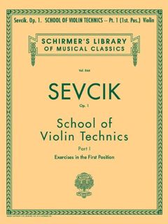 [READ] [KINDLE PDF EBOOK EPUB] School of Violin Technics, Op. 1 - Book 1: Schirmer Library of Classi