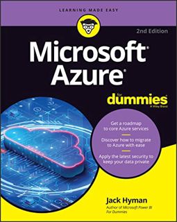 [Read] [PDF EBOOK EPUB KINDLE] Microsoft Azure For Dummies by  Jack A. Hyman ✉️
