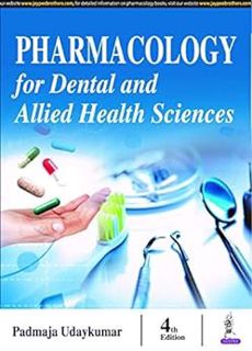 [View] [EBOOK EPUB KINDLE PDF] Pharmacology for Dental and Allied Health Sciences by Padmaja Udaykum