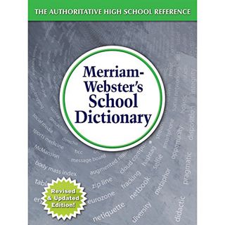 GET [EBOOK EPUB KINDLE PDF] Merriam-Webster's School Dictionary by  Merriam-Webster 📋