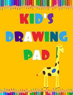 Get PDF EBOOK EPUB KINDLE Kid's Drawing Pad A4: Drawing Paper for Children | Thick Paper – Large For