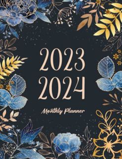 [GET] [KINDLE PDF EBOOK EPUB] 2023-2024 Monthly Planner: Two Year Schedule Organizer with Holidays &
