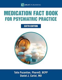 [GET] [PDF EBOOK EPUB KINDLE] Medication Fact Book for Psychiatric Practice by  Talia Puzantian &  D
