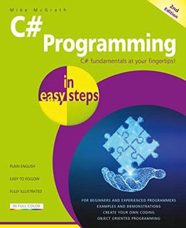 GET [EBOOK EPUB KINDLE PDF] C# Programming in easy steps by  Mike McGrath 💘