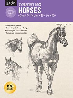 GET KINDLE PDF EBOOK EPUB Drawing: Horses: Learn to draw step by step (How to Draw & Paint) by  Walt