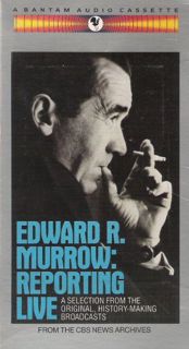 [VIEW] [PDF EBOOK EPUB KINDLE] Edward R. Murrow Reporting Live: Selected Broadcast Excerpts From CBS