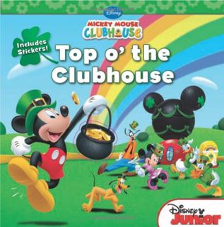 Read [EPUB KINDLE PDF EBOOK] Mickey Mouse Clubhouse: Top o' the Clubhouse: Includes Stickers! by  Di