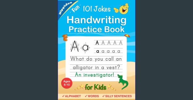 READ [PDF] ⚡ Handwriting Practice Book for Kids Ages 6-10 : Printing workbook for Grades 1, 2 &