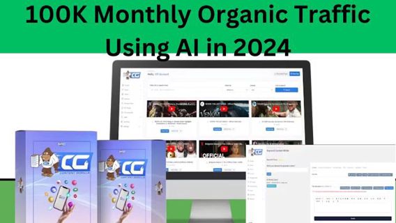 100K Monthly Organic Traffic Using AI in 2024: Skyrocket Success!