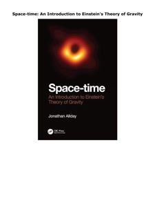 PDF Space-time: An Introduction to Einstein's Theory of Gravity