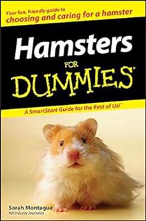 READ PDF EBOOK EPUB KINDLE Hamsters For Dummies by Sarah Montague 📤