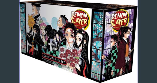 [ebook] read pdf ❤ Demon Slayer Complete Box Set: Includes volumes 1-23 with premium Read Book