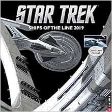 READ [PDF EBOOK EPUB KINDLE] Star Trek Ships of the Line 2019 Wall Calendar by CBS 💗