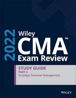 READ [EBOOK EPUB KINDLE PDF] Wiley CMA Exam Review 2022 Study Guide Part 2: Strategic Financial Mana