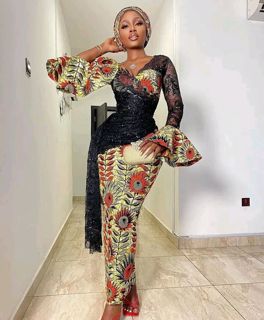 Different Ankara Long Gown Designs Every Lady Should Try