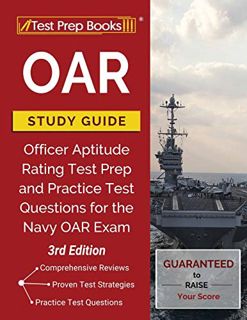 Get PDF EBOOK EPUB KINDLE OAR Study Guide: Officer Aptitude Rating Test Prep and Practice Test Quest