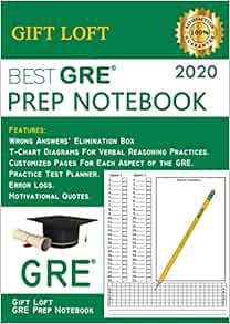 GET KINDLE PDF EBOOK EPUB GRE Prep Notebook: Custom workbook Journal With Motivational Quotes For GR