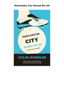 [PDF] READ Free Manchester City Ruined My Life