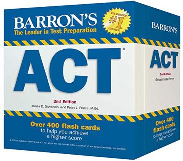 [View] [EBOOK EPUB KINDLE PDF] Barron's ACT Flash Cards, 2nd Edition: 410 Flash Cards to Help You Ac