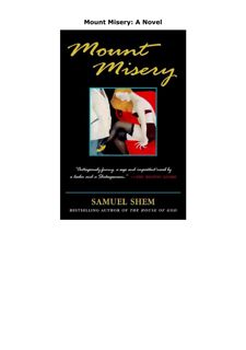Ebook (download) Mount Misery: A Novel