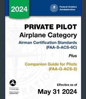 Ebook PDF  📖 Private Pilot Airplane Category Airman Certification Standards (FAA-S-ACS-6C) Plus Com