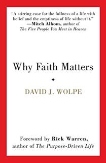 [READ] [EBOOK EPUB KINDLE PDF] Why Faith Matters by  David J. Wolpe 🗂️