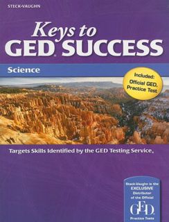 Read [EBOOK EPUB KINDLE PDF] Keys to GED Success: Student Edition Science by  STECK-VAUGHN 💜