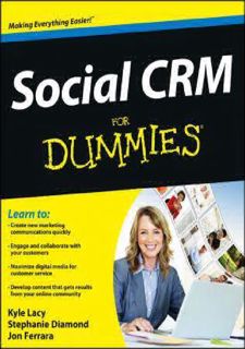 ❤[READ]❤ [Books] READ Social CRM for Dummies Full Version
